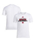 Men's White Nebraska Huskers Baseball Sunflower Seeds T-Shirt