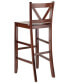 Фото #4 товара Victor 2-Piece 29" V Back Bar Stools