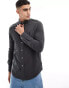 Polo Ralph Lauren icon logo pique shirt in charcoal marl