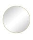 Фото #9 товара 28" Wall Mounted Gold Circular Mirror, For Bathroom, Living Room, Bedroom Wall Decor