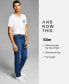 ფოტო #3 პროდუქტის Men's Slim-Fit Stretch Jeans