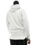 Jack & Jones oversized hoodie with originals logo in white melange