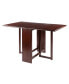 Clara 29.53" Wood Double Drop Leaf Dining Table