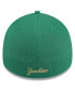 Фото #3 товара Men's White, Green New York Yankees 2024 St. Patrick's Day 39THIRTY Flex Fit Hat