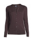 ფოტო #1 პროდუქტის Women's Fine Gauge Cotton Cardigan Sweater