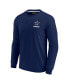 Фото #3 товара Men's and Women's Navy Dallas Cowboys Super Soft Long Sleeve T-shirt