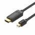 Фото #1 товара Адаптер Mini DisplayPort — HDMI Vention HAHBG Чёрный 1,5 m