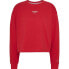 TOMMY JEANS Rlx Crp Ess Logo sweatshirt Красный, S - фото #2