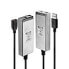 Фото #5 товара Lindy USB 2.0 MM Fibre Optic Extender 200m - Network transmitter & receiver - 200 m - Fiber - LC - Grey - 8 cm