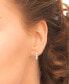 Lab-grown Opal Huggie Hoop Earrings (7/8 ct. t.w.)