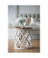 Фото #2 товара 23" Large Distressed White Side Table