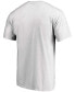 Фото #2 товара Men's White Los Angeles Dodgers Official Logo T-shirt