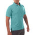 Фото #1 товара Page & Tuttle Solid Jersey Short Sleeve Polo Shirt Mens Blue Casual P39909-WAV