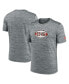 Men's Gray Cleveland Browns Velocity Alternate Logo Performance T-Shirt