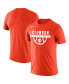Men's Orange Clemson Tigers Basketball Drop Legend Performance T-shirt