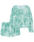 Kid 2-Piece Tie-Dye French Terry Pajamas 12