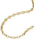 Фото #3 товара Fossil heritage D-Link Gold-Tone Stainless Steel Anchor Chain Necklace