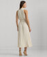 ფოტო #1 პროდუქტის Women's Belted Halter A-Line Dress