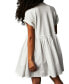 Фото #2 товара Women's Cotton Catalina Ruffle Mini Dress