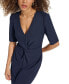 Фото #5 товара Women's Twist-Front Sheath Dress