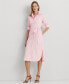 Фото #1 товара Платье Ralph Lauren женское из хлопка в полоску