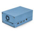 Фото #5 товара Case for Raspberry Pi 4B with fan - metal - blue