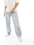 Фото #1 товара Levi's Silvertab baggy carpenter fit jeans in light blue