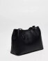 Фото #2 товара Valentino brixton shopper tote bag in black