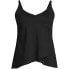 Women's D-Cup Chlorine Resistant Tulip Hem Tankini Swimsuit Top