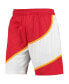 Men's Red Atlanta Hawks 1986 Hardwood Classics 75th Anniversary Swingman Shorts