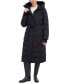 Фото #3 товара Women's Hooded Belted Puffer Coat