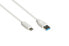 Фото #2 товара Good Connections 2831-AC005W - 0.5 m - USB A - USB C - USB 3.2 Gen 2 (3.1 Gen 2) - 10000 Mbit/s - White