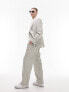 Фото #5 товара Topman wide leg suit trousers in light khaki