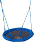 Hudora 72126 Nest Swing, 90 cm, Blue Garden Swing, Maximum Load 100 kg