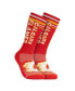 Фото #1 товара Men's Red Calgary Flames Power Play Crew Socks