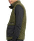 Фото #3 товара Men's Cozy Standard-Fit Mixed-Media Plush Fleece Vest