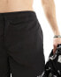 AllSaints Underground swim shorts in black