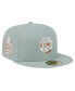 ფოტო #1 პროდუქტის Men's Green Chicago Cubs Spring Forest 59FIFTY Fitted Hat