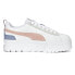 Фото #3 товара Puma Mayze Mix Lace Up Womens White Sneakers Casual Shoes 38746804