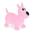 Hüpftier Hund rosa