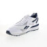 Фото #7 товара Reebok LX2200 Mens White Leather Lace Up Lifestyle Sneakers Shoes