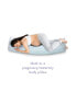 Фото #6 товара LoftWorks Big and Soft Overfilled Memory Foam Body Pillow - One Size Fits All