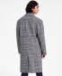 Фото #8 товара Men's Nicolas Plaid Coat, Created for Macy's