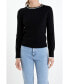 Фото #1 товара Women's Sleeve Button Detail Knit Sweater