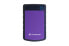 Фото #1 товара Transcend StoreJet 25H3 4TB Purple - 4000 GB - 2.5" - 3.2 Gen 1 (3.1 Gen 1) - Black - Purple
