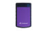 Transcend StoreJet 25H3 4TB Purple - 4000 GB - 2.5" - 3.2 Gen 1 (3.1 Gen 1) - Black - Purple