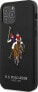 Фото #2 товара Чехол для смартфона iPhone 12 Pro Max 6,7" U.S. Polo Assn. из коллекции Polo Embroidery, цвет черный