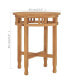 Фото #2 товара Стул vidaXL bistro Table 23.6"x29.7" Solid Teak Wood