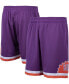 ფოტო #1 პროდუქტის Men's Purple Phoenix Suns Hardwood Classics Swingman Shorts