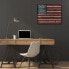 Фото #2 товара American flag Gallery-Wrapped Canvas Wall Art - 16" x 20"